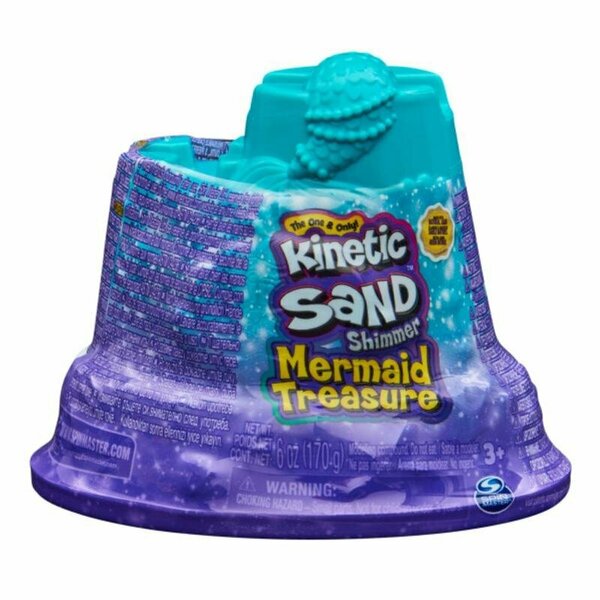Kinetic Sand Mermaid Treasure Sand Compound Blue 6064334
